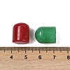 Natural Dyed White Jade Cabochons G-F795-D01-3