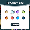 150G Plastic Paillette Beads PVC-DC0001-09-2