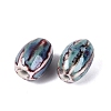 Vintage Handmade Porcelain Beads PORC-Q006-10I-2