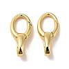 Brass Spring Gate Rings KK-J301-04G-1