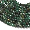 Natural African Jade Beads Strands G-F820-K02-4mm-4
