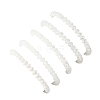5Pcs Round Glass & CCB Beads Stretch Bracelets for Women BJEW-JB12675-5