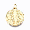 Brass Enamel Pendants KK-S362-013-NR-4