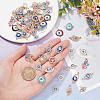  Evil Eye Jewelry Making Finding Kit DIY-NB0008-22B-3