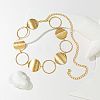 Alloy Disc Ring Link Chain Waist Belly Chains for Women FS-WG85C7A-01-2