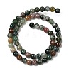 Natural Indian Agate Beads Strands G-A248-A01-01-3