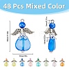 SUPERFINDINGS 6 Sets Acrylic Pendants FIND-FH0007-27-2