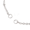 304 Stainless Steel Cable Chain and Satellite Chain Bracelet Making AJEW-JB01480-2