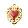 304 Stainless Steel Enamel Pendants STAS-K303-04G-04-1