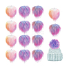 15Pcs 3 Styles Faux Fox Fur Soft Pompom Ball FIND-PH0027-60-6