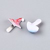 Mushroom Theme Opaque Resin Cabochons CRES-T025-22-3