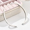 304 Stainless Steel Rhinestone Bangles for Women BJEW-Z092-05P-4