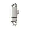 316 Surgical Stainless Steel Bayonet Clasps STAS-H234-12P-02-1