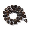 Natural Bronzite Beads Strands G-O201B-137G-4