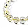 Natural Citrine Beaded Stretch Bracelets BJEW-Q692-48-10mm-6