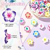 40Pcs 10 Colors Handmade Polymer Clay Beads CLAY-CJ0002-13-2