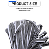 Reflective Cotton Ribbons SRIB-WH0011-283-2