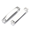 Tarnish Resistant 201 Stainless Steel Links Connectors X-STAS-N095-009-2