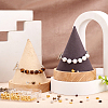 Brass Crimp Beads Covers KK-TA0007-01-7