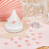30Pcs 3 Styles Baking Paint Alloy Bead Frame FIND-SP0004-49-3