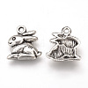 Tibetan Style Alloy Charms X-TIBEP-T002-45AS-NR-1