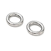 Tarnish Resistant 304 Stainless Steel Spring Gate Rings STAS-D070-01P-2