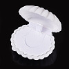 Shell Shaped Velvet Jewelry Storage Boxes VBOX-TADJ0001-02B-3