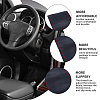 SUPERFINDINGS DIY Hand Sewing Leather Steering Wheel Cover AJEW-FH0003-38-4