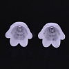 Transparent Acrylic Bead Caps X-FACR-N005-002F-2