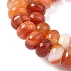 Natural Red Agate Beads Strands G-H295-C03-20-5