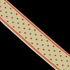5/8inch(16mm) Wide Star Printed Red Grosgrain Ribbons for Hairbows X-SRIB-G006-16mm-05-2