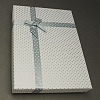 Jewelry Cardboard Boxes with Bowknot and Sponge Inside LS-CBOX-R022-9-1