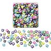 105g 7 Colors Handmade Polymer Clay Cabochons CLAY-CJ0001-65-1