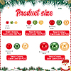 1860Pcs 15 Colors Imitation Pearl Acrylic Beads OACR-PH0004-70-5