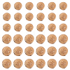 60Pcs 2 Styles Alloy 1-Hole Shank Buttons BUTT-AR0001-32-1