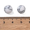 Dyed Synthetic Turquoise Sphere Beads GG-CBA391B-02C-02-3
