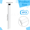 Transparent PC Plastic Bead Storage Tubes AJEW-WH0673-21D-2