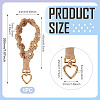 Cotton Braided Flower Pendant Decorations AJEW-TAC0030-032G-08-3