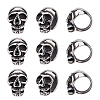 10Pcs 316 Surgical Stainless Steel Beads STAS-DC0016-70-1