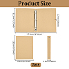 Paper 3-Ring Binder Cover AJEW-WH0643-051-2
