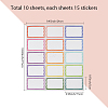 PVC Self Adhesive Stickers DIY-WH20007-64F-2