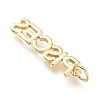 Brass Pendants ZIRC-I048-15G-09-2