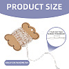 3M Brass Paperclip Chains CHC-TADJ0001-04S-3