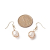 Natural Pearl Dangle Earrings EJEW-JE05167-02-3