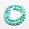 Natural Magnesite Beads Strands G-E384-01-6mm-3