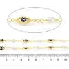 Enamel Lip Link Chains CHC-C006-02G-02-1-3