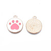 Alloy Enamel Pendants ENAM-S115-149A-3