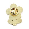 Golden Alloy Brooches JEWB-C032-03D-G-2