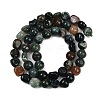 Natural Indian Agate Beads Strands G-Q060-E08-01-3