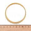 5Pcs 304 Stainless Steel Bangle Set for Women BJEW-S162-01A-G-5